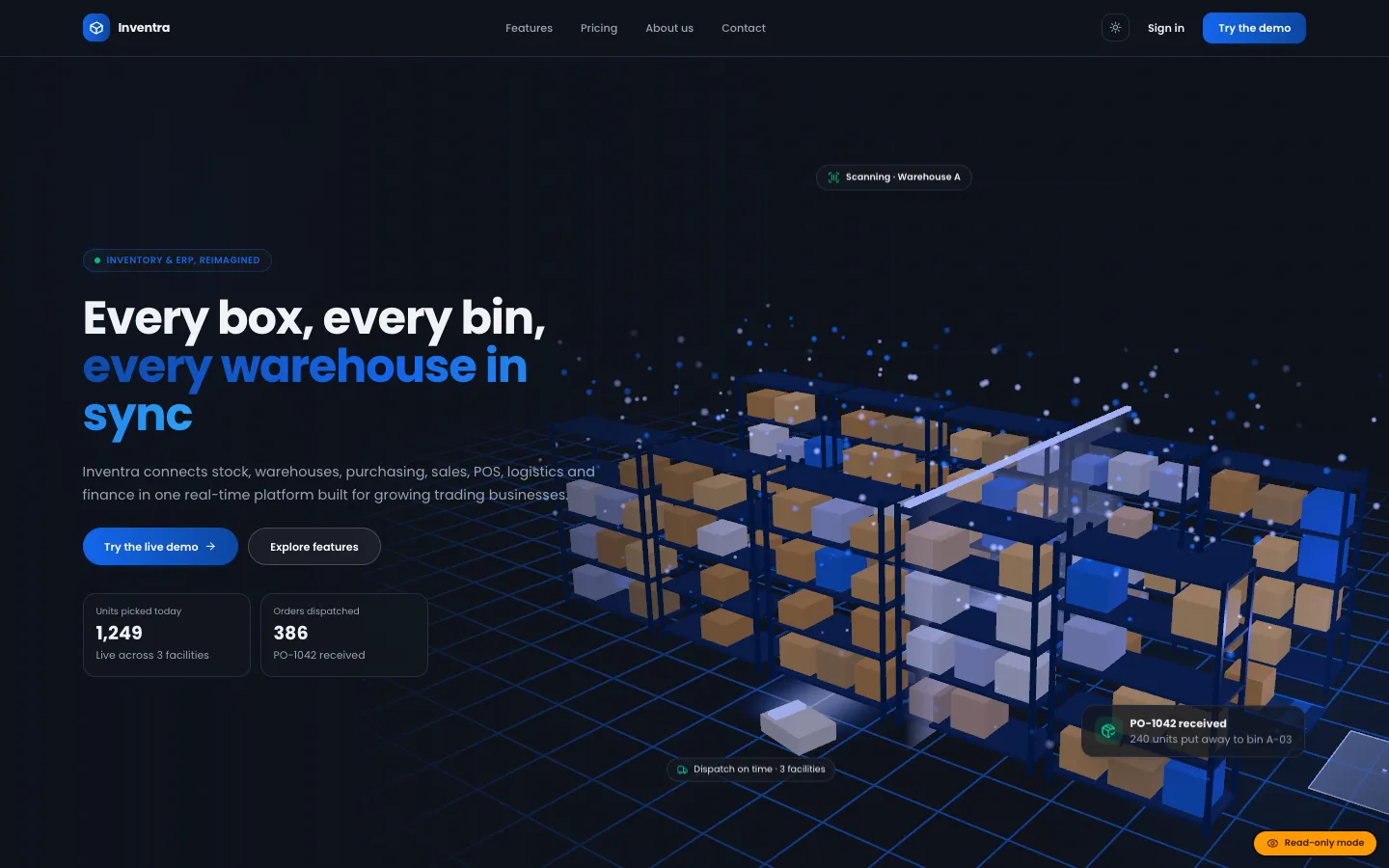 Inventra – Multi-tenant Inventory Management & ERP (Next.js + MongoDB)