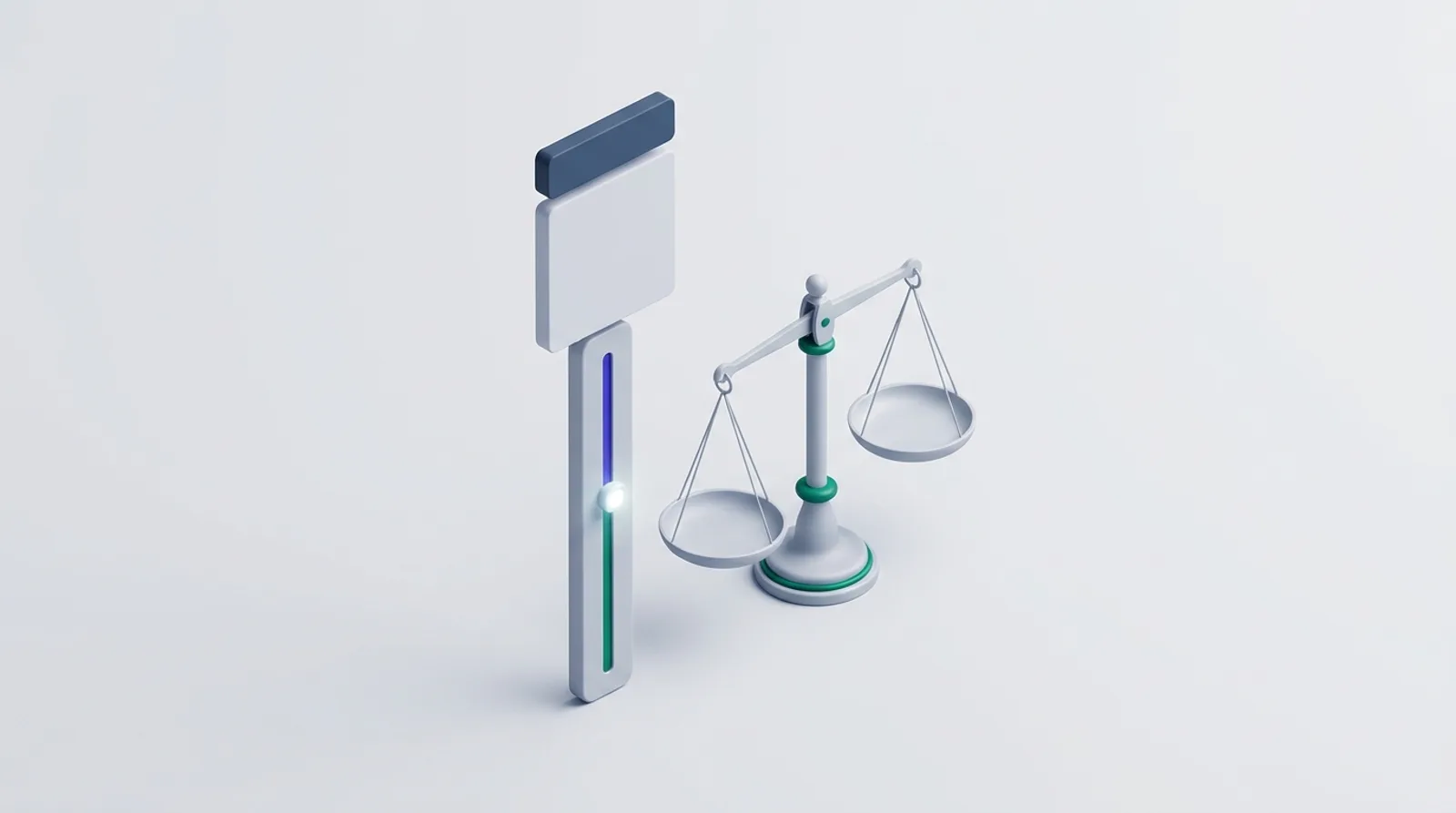 Illustration of a text colour sliding along a lightness scale until it passes