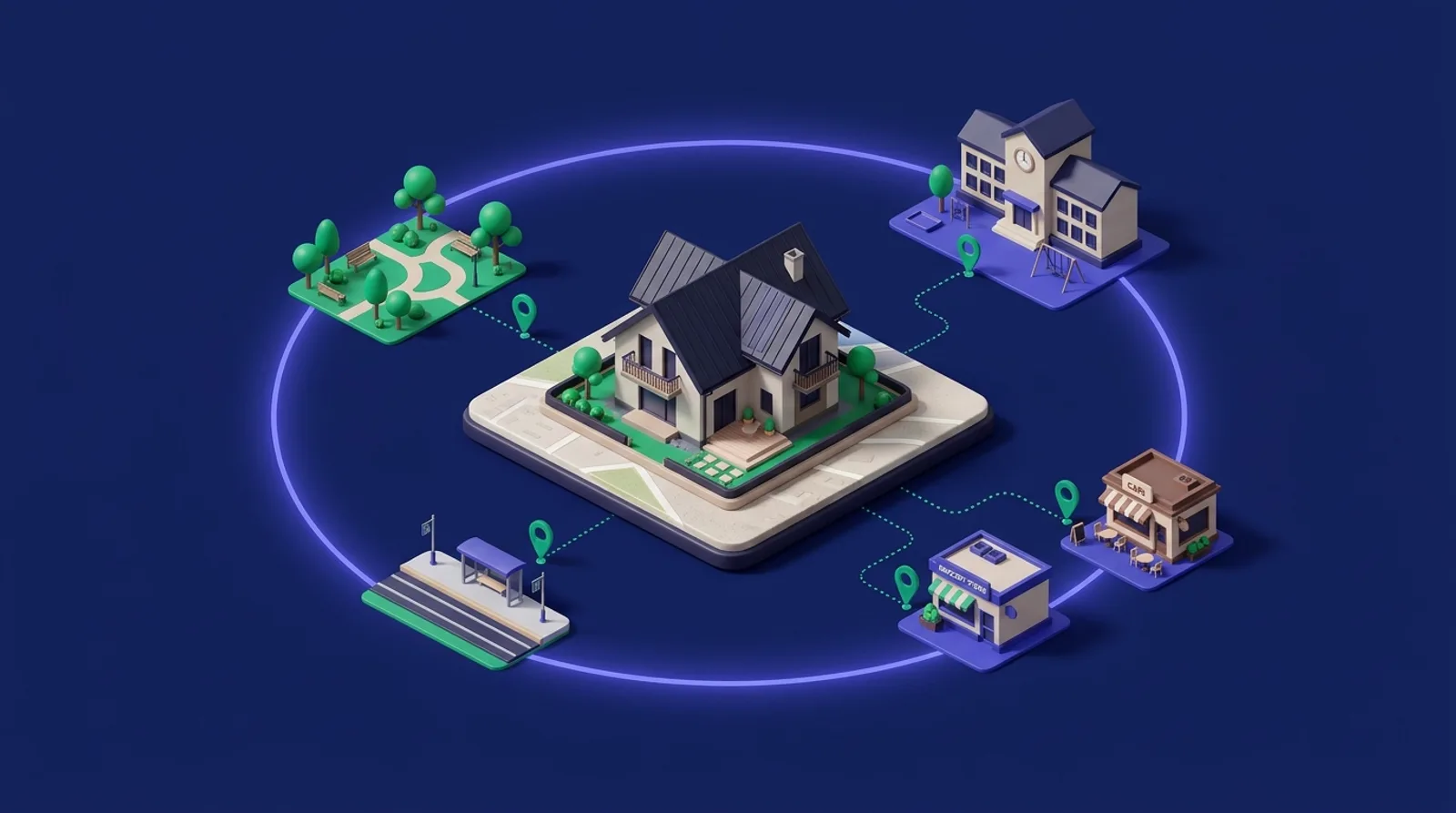 Grounding AI neighbourhood summaries in OpenStreetMap data, with a label that sticks