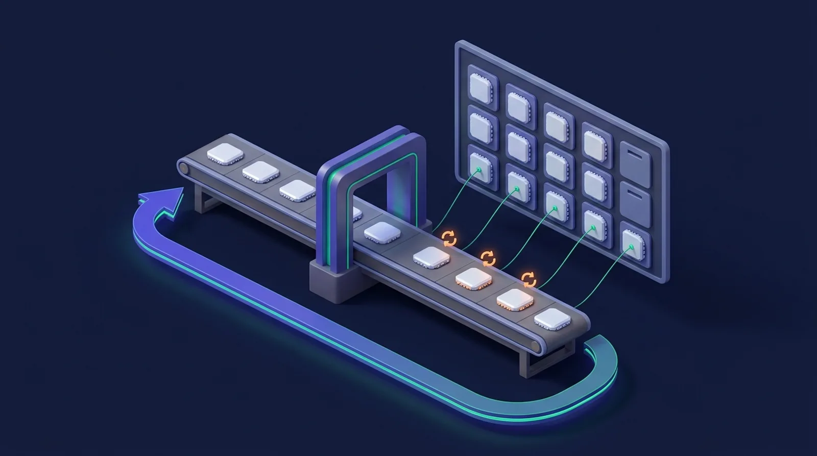 Illustration of retry-safe build steps
