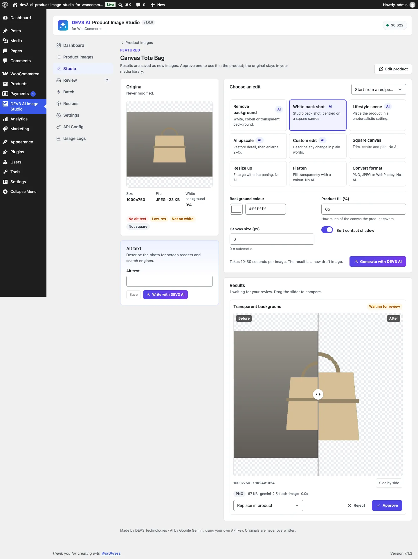 DEV3 Technologies · own product